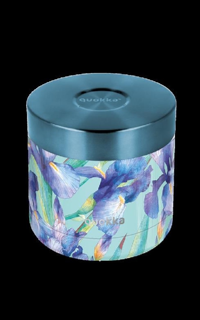 Δοχείο Φαγητού Θερμός 600ml Whim Blue Irises 41118 Quokka
