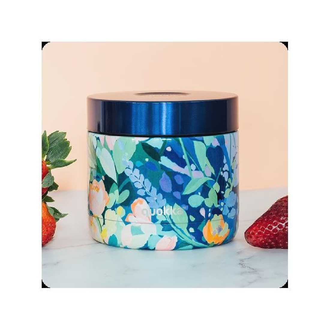Δοχείο Φαγητού Θερμός 600ml Whim Floral Party 41119 Quokka