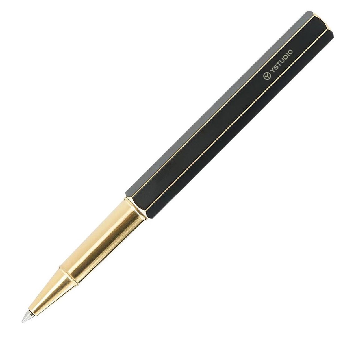 YSTUDIO black brass classic revolve rollerball