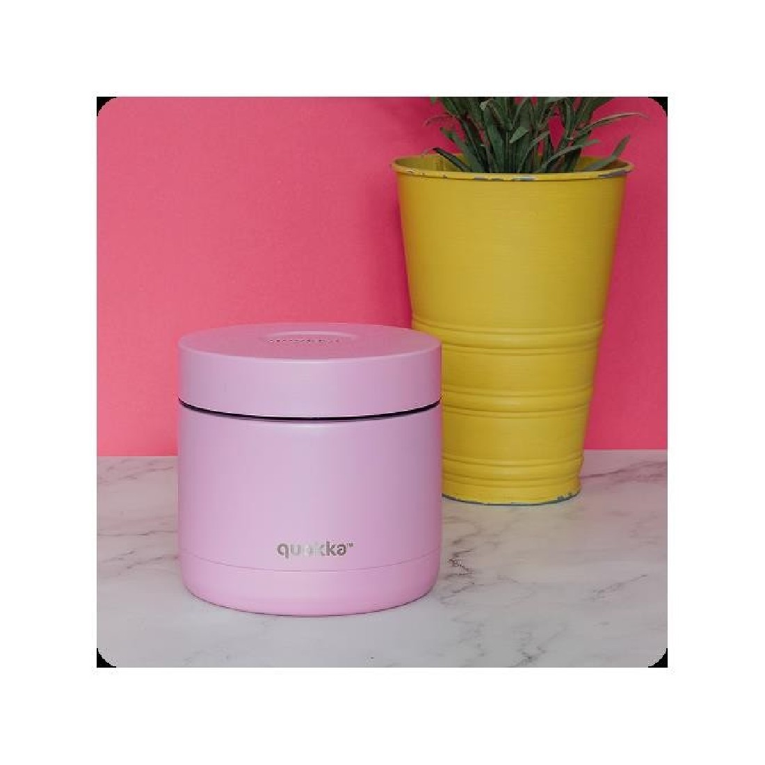 Δοχείο Φαγητού Θερμός 600ml Whim Blossom Pink 40364 Quokka