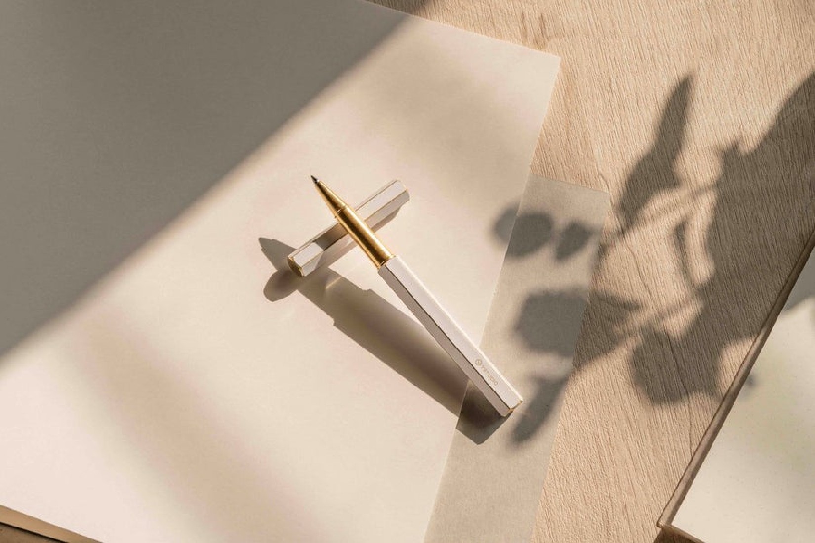 YSTUDIO classic revolve rollerball white