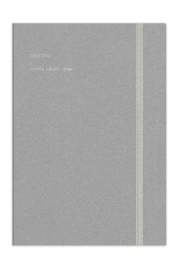 Adbook Dotted notebook with elastic closure 17x25 with dots ΣΜ-1223