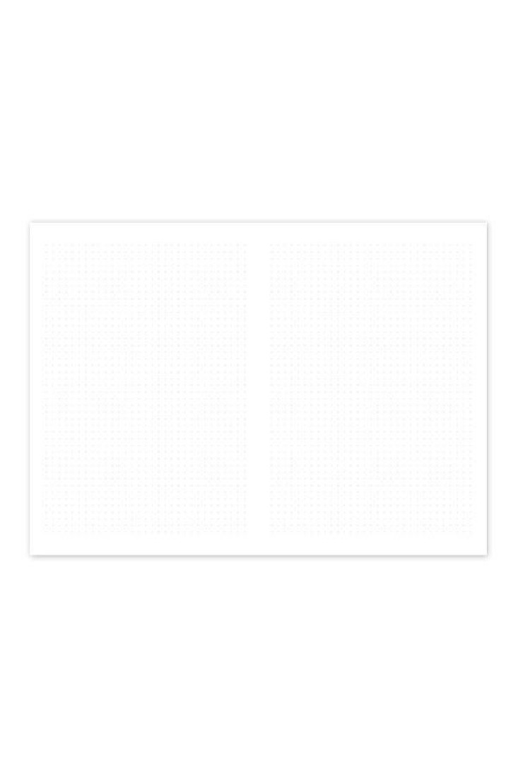 Adbook Dotted notebook with elastic closure 17x25 with dots ΣΜ-1223