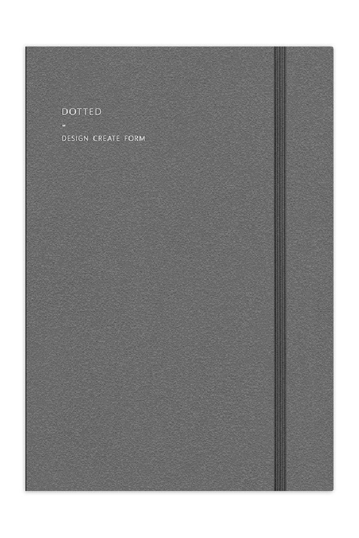 Adbook Dotted notebook with elastic closure 17x25 with dots ΣΜ-1223