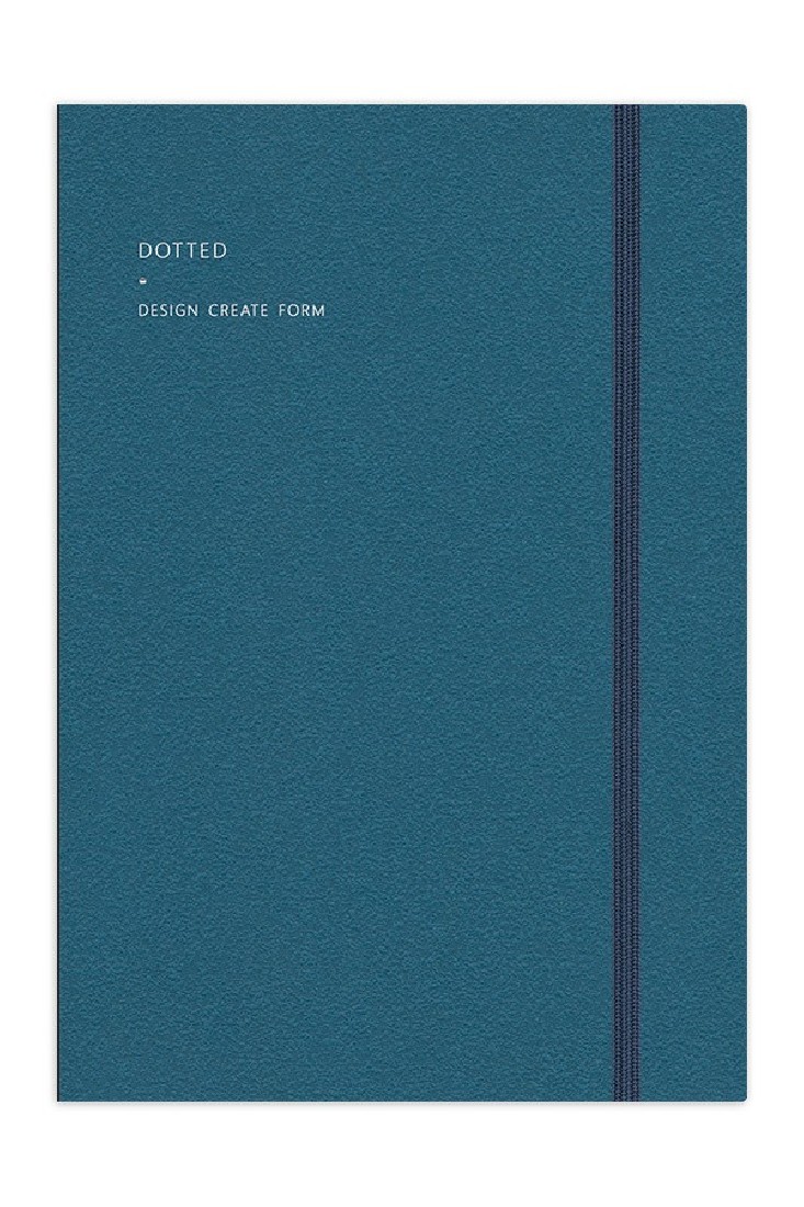 Adbook Dotted notebook with elastic closure 17x25 with dots ΣΜ-1223