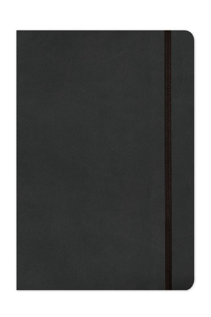 Adbook σημειωματάριο ριγέ 14χ21εκ. με λάστιχο, Write your Future ΣΜ-6114