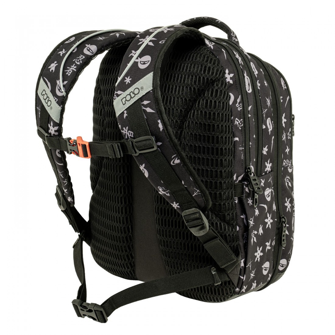 Σακίδιο πλάτης Δημοτικού Kinetic Samurai 901072-8427 Polo (2026)