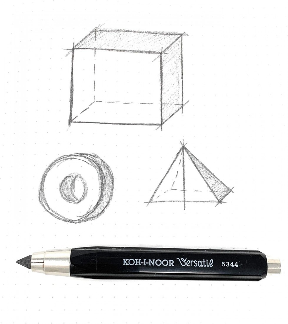 Kooh-i-noor mechanical pencil 5,6mm black 5344