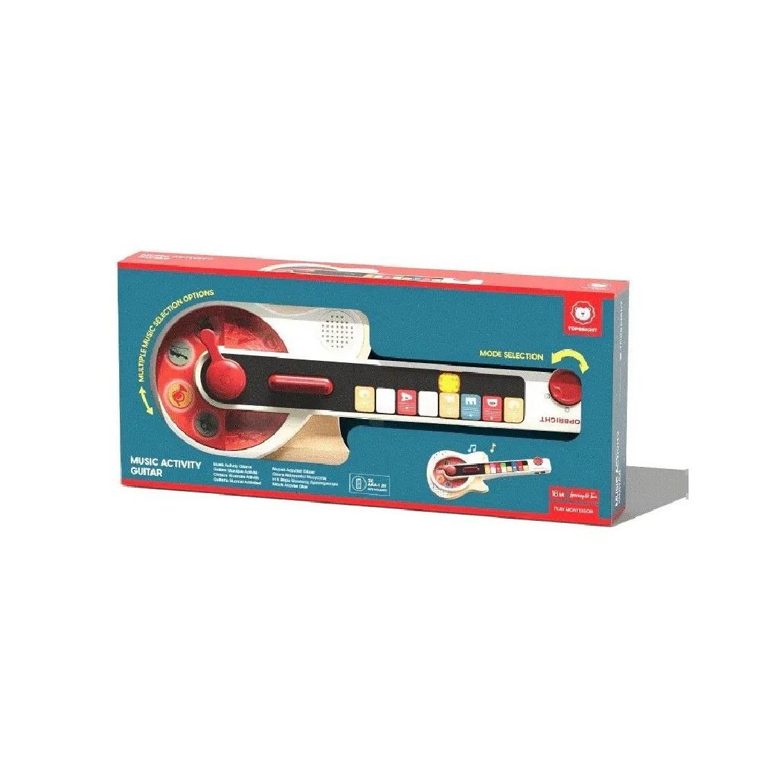 Ξύλινο παιχνίδι Music Activity Guitar 121238 Top Bright