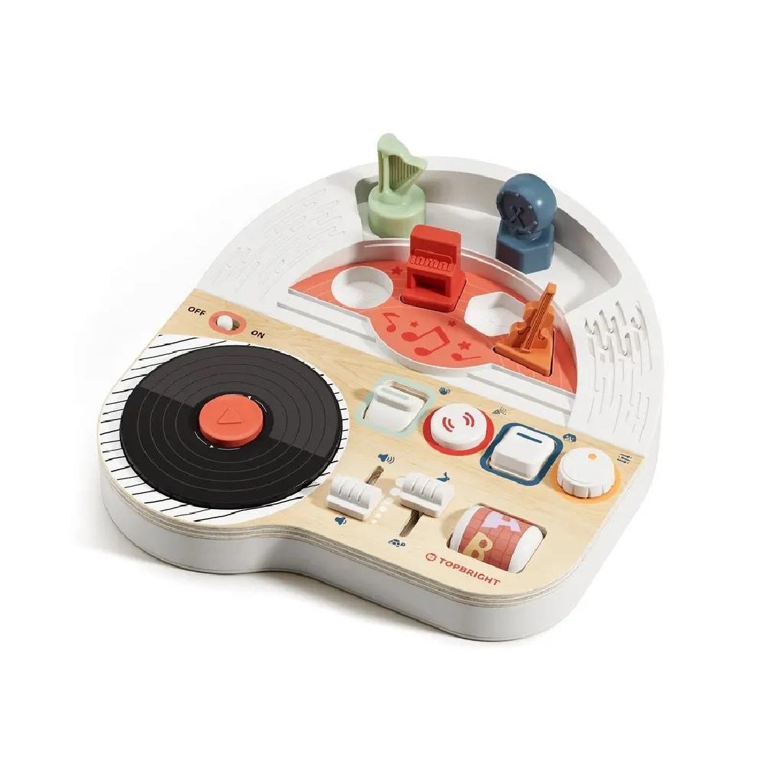 Ξύλινο παιχνίδι Music Busy Board 121233 Top Bright
