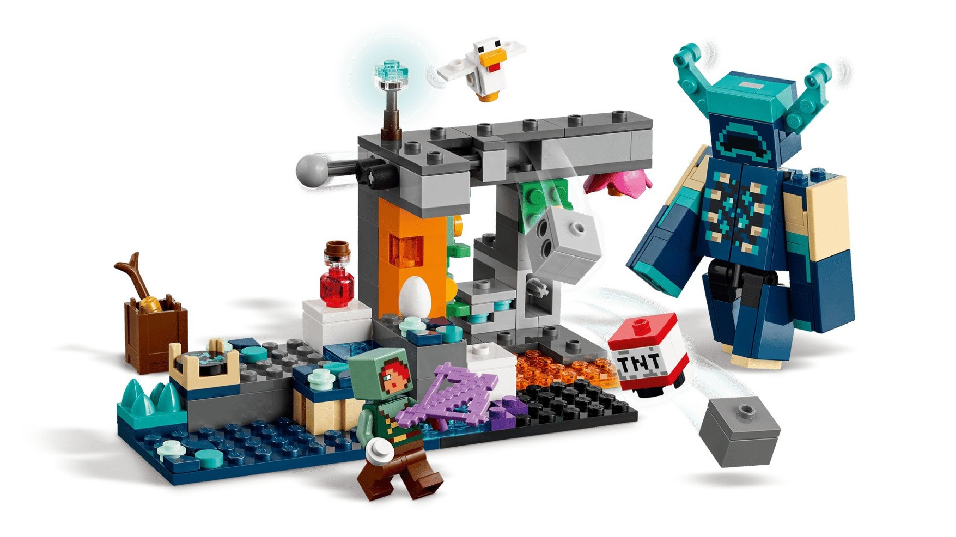 The Warden Encounter 21274 Lego Minecraft