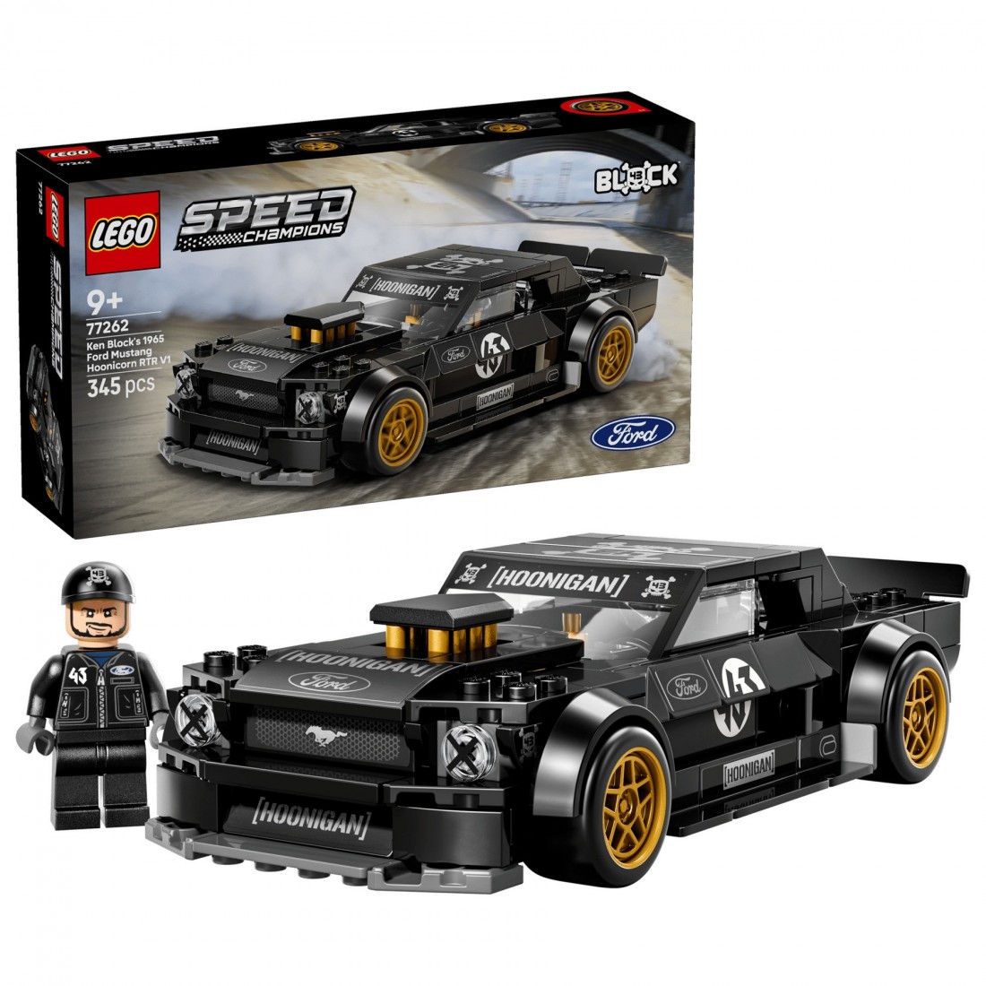 Ken Blocks 65 Ford Mustang Hoonicorn V1 77262 Lego Speed Champions