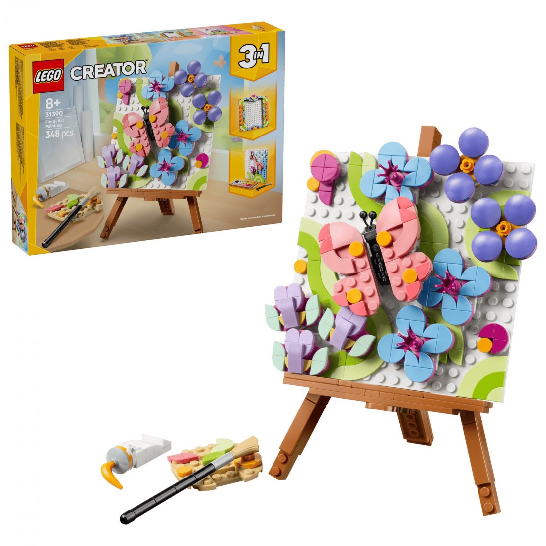 Floral Art Decor Painting 31390 Lego Creator 3 in 1