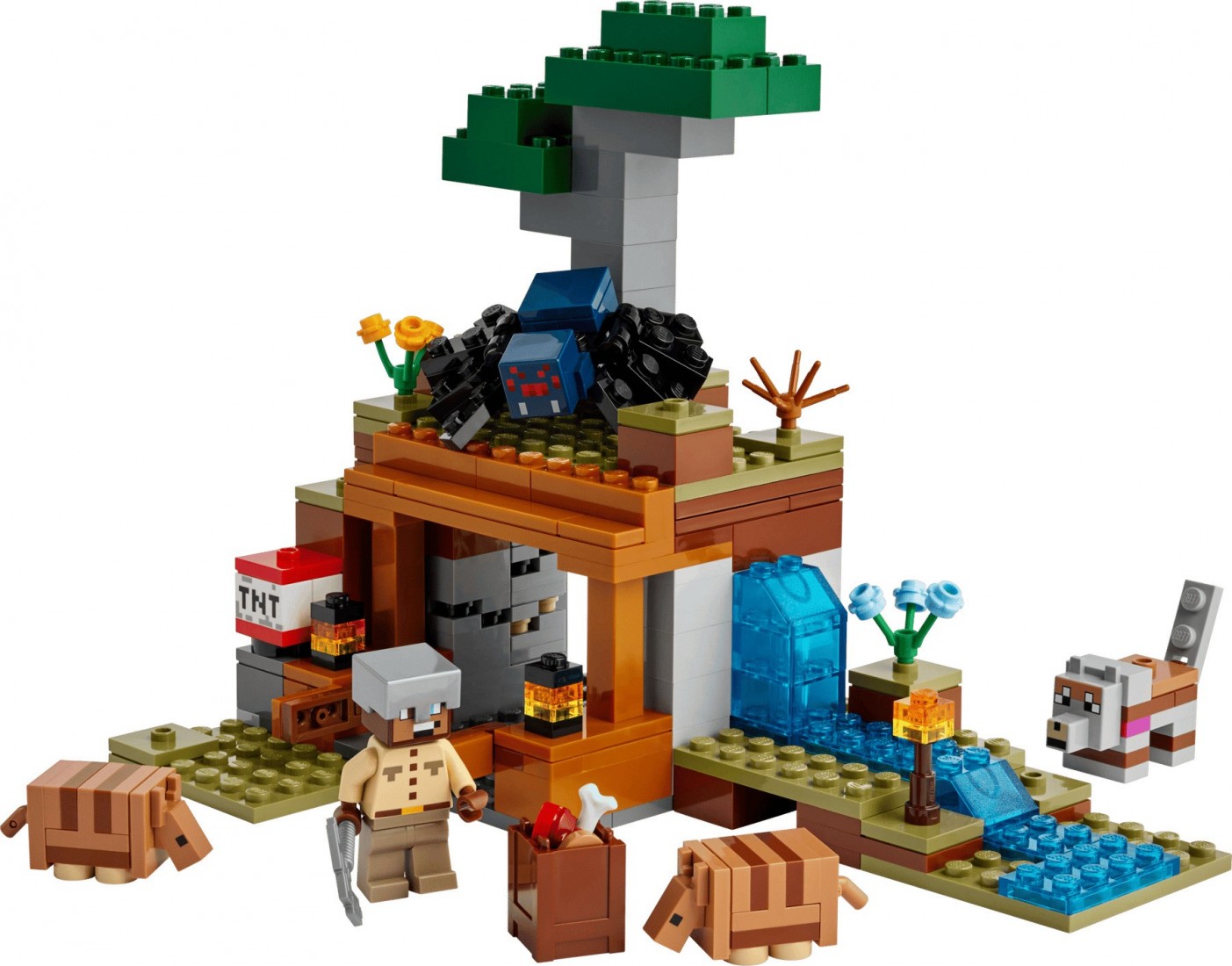 The Armadillo Mine Expedition 21269 Lego Minecraft
