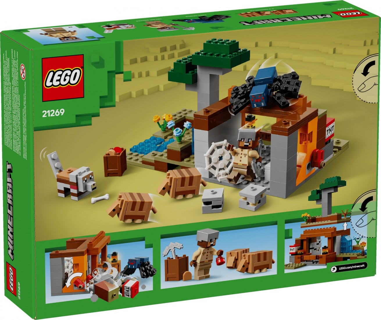 The Armadillo Mine Expedition 21269 Lego Minecraft