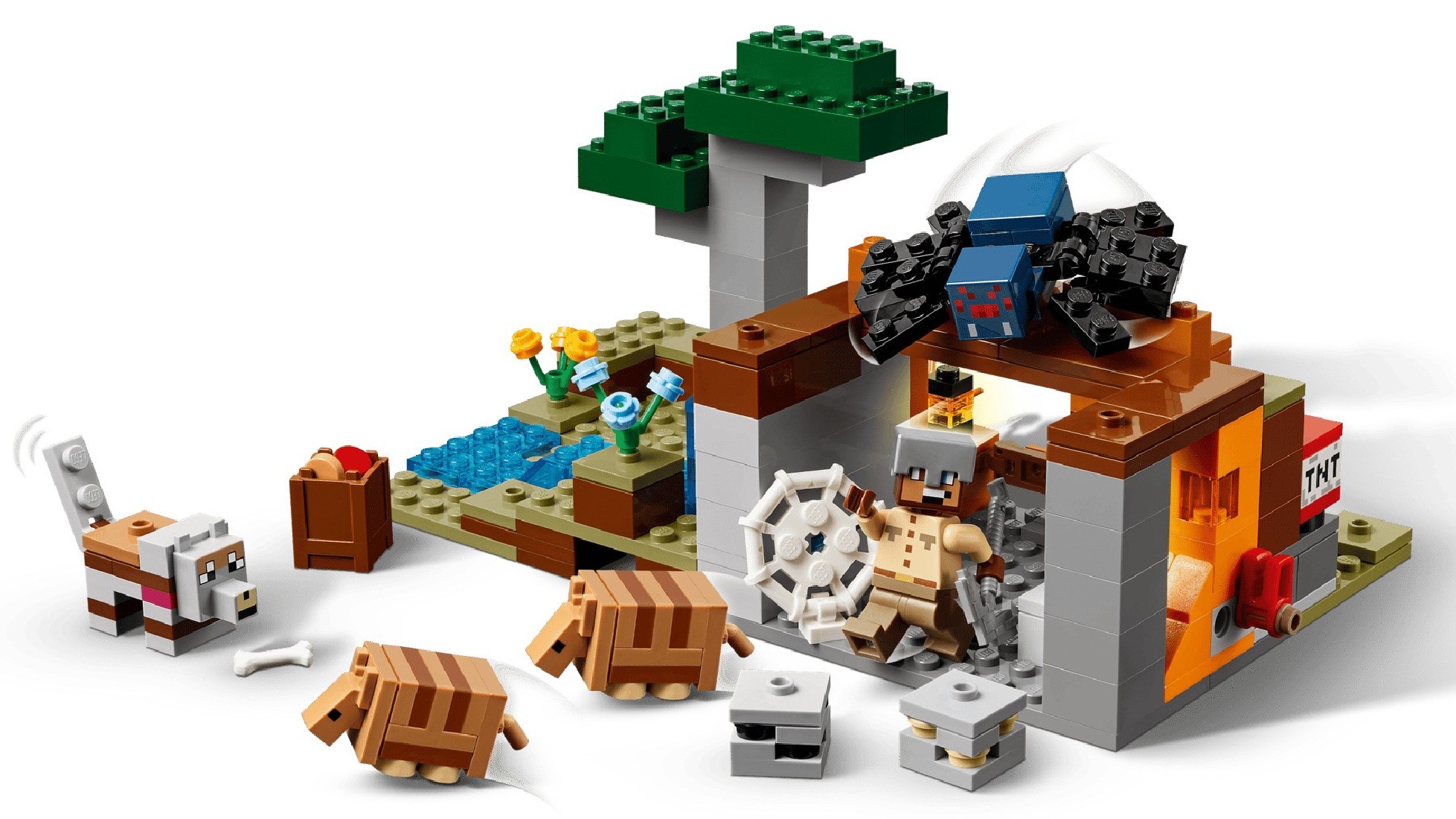 The Armadillo Mine Expedition 21269 Lego Minecraft