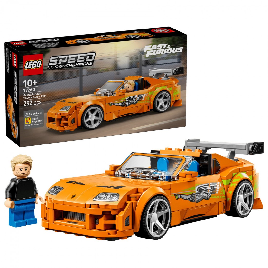 The Fast and The Furious Toyota Supra MK4 77260 Lego Speed Champions