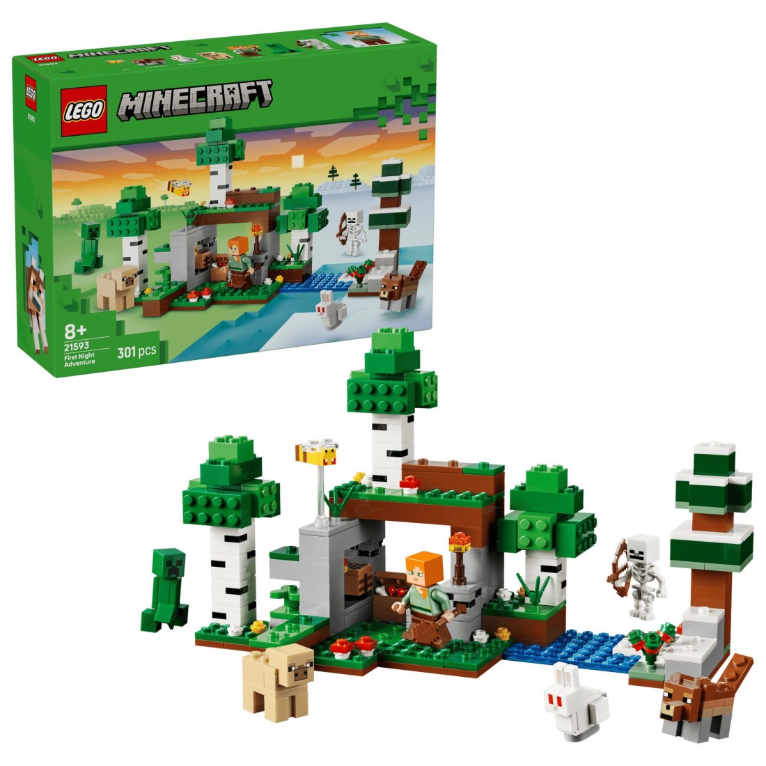 First Night Adventure 21593 Lego Minecraft