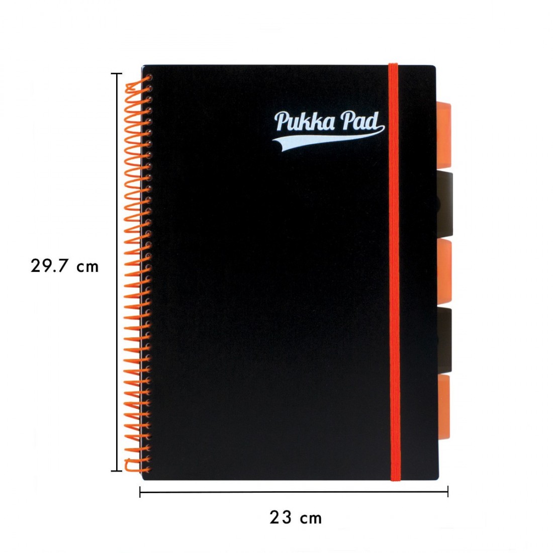 Τετράδιο Σπιράλ Α4 με Διαχωριστικά 5Θ. 7664-PPN Pukka Pad