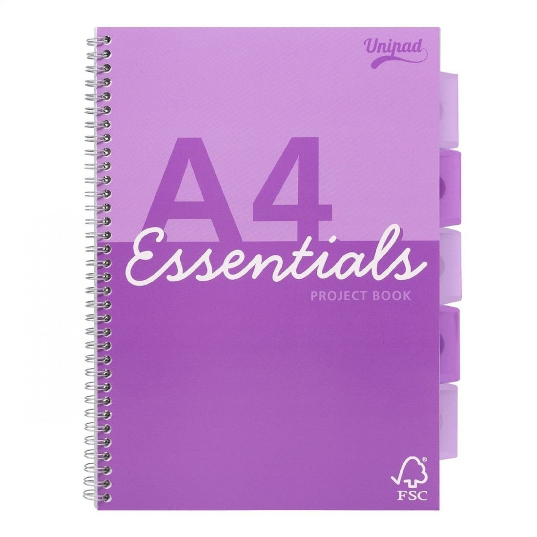 Pukka pad τετραδιο σπιραλ Α4 5 θεμάτων, Essential, 200 σελίδες, ESS-PROBA4