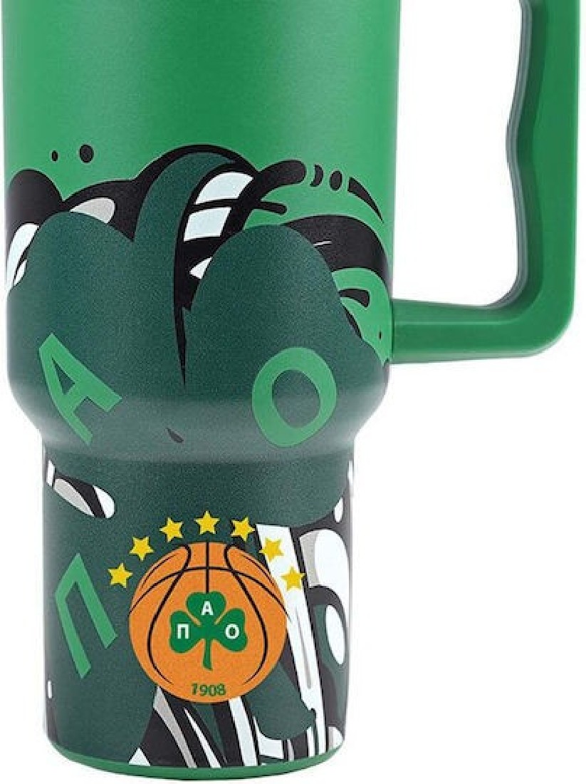 Straw Tumbler XL 900ml Panathinaikos BC 35990 Estia Home Art