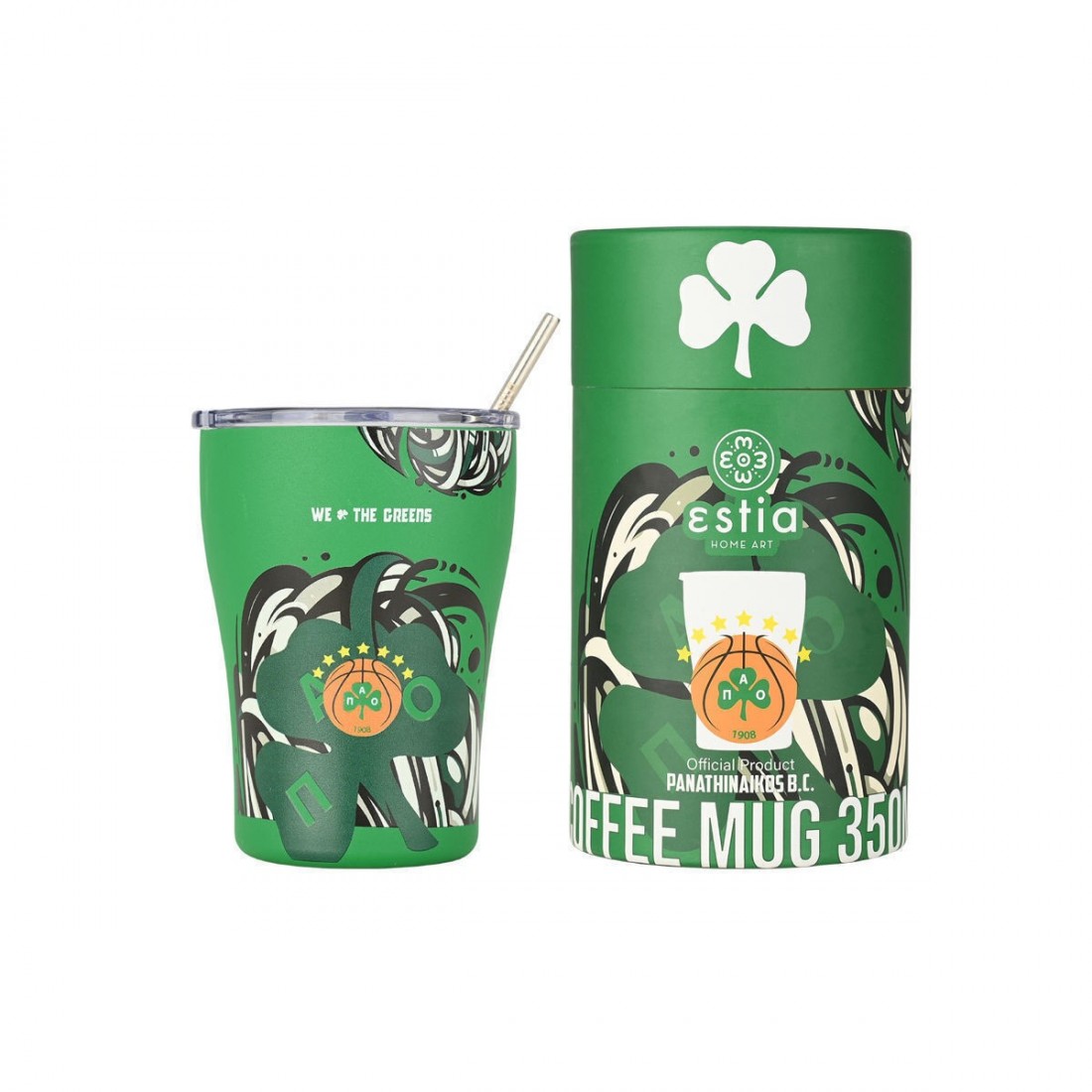 Coffee Mug 350ml Panathinaikos B.C. Edition 27247 Estia Home Art