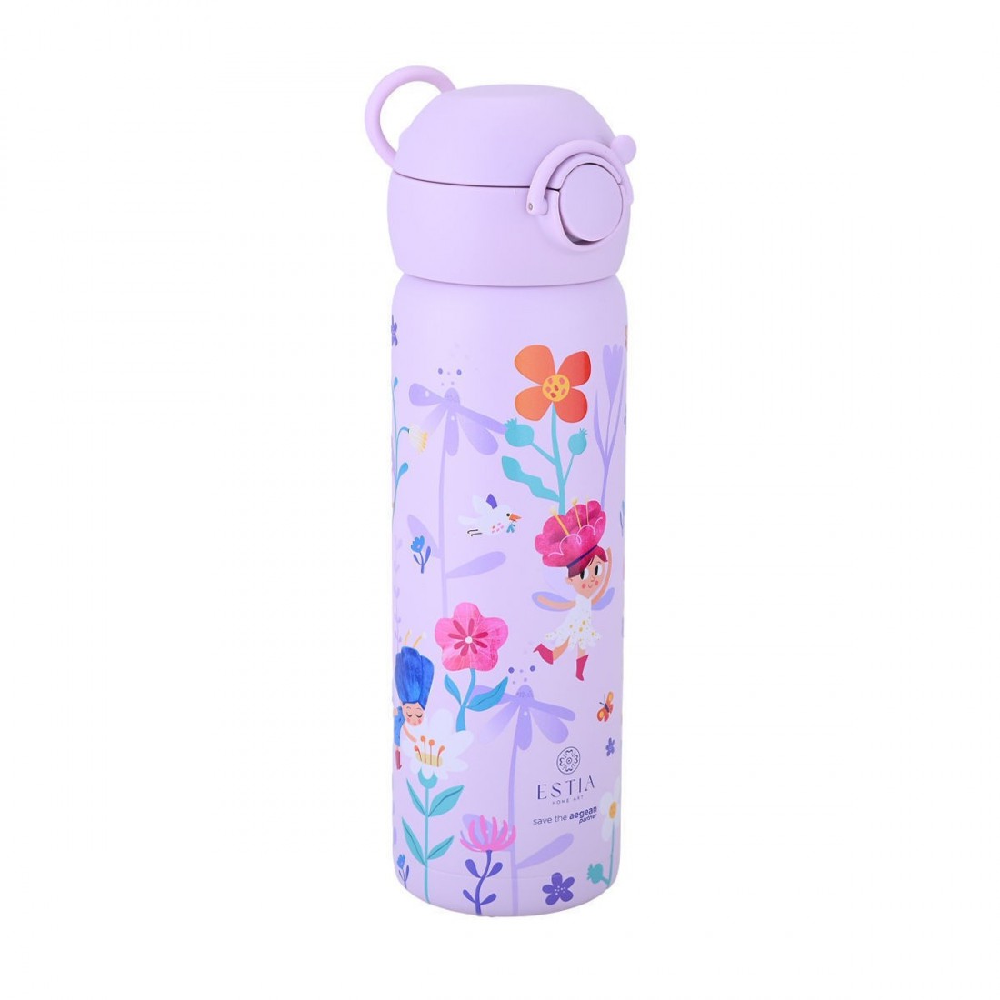 Θερμός Παιδικό Wonder Bottle 500ml Fairy Tales 34191 Estia Home Art