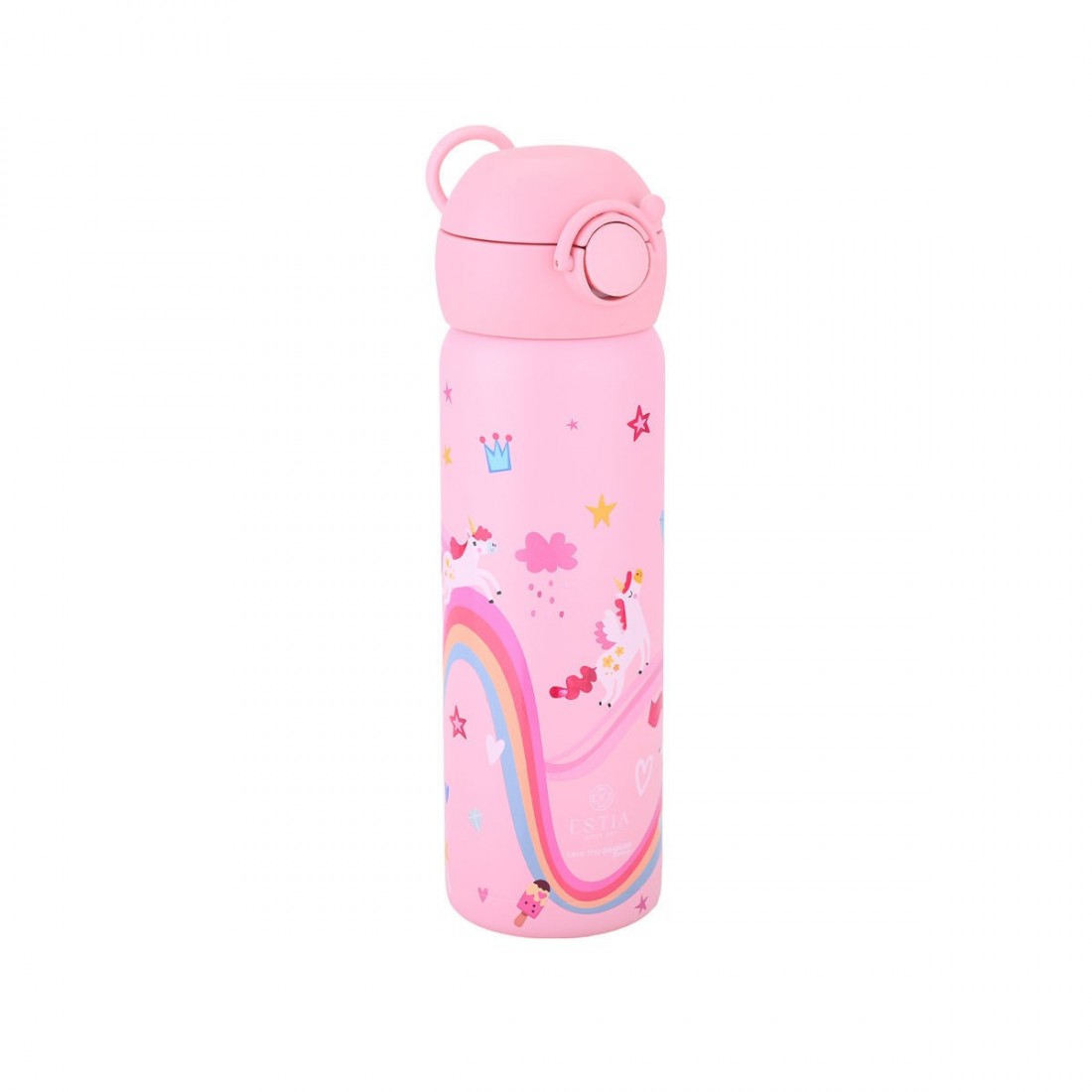 Θερμός Παιδικό Wonder Bottle 500ml Rainbow Dreams 01-34207 Estia Home Art