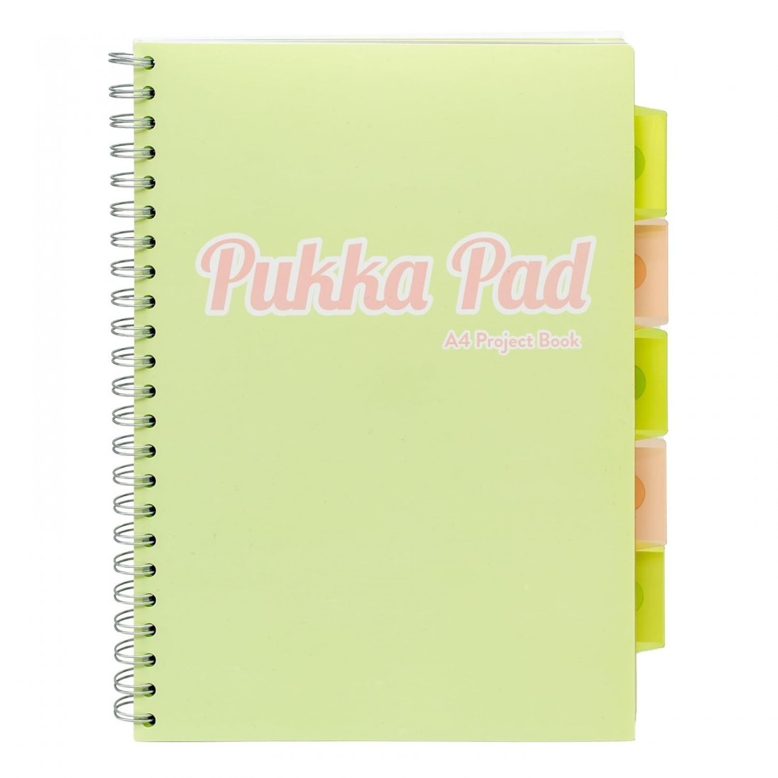 Pukka Pad τετράδιο σπιράλ ριγέ Α4 5 Θεμάτων  παστέλ, 200 σελίδων,  2012-PST