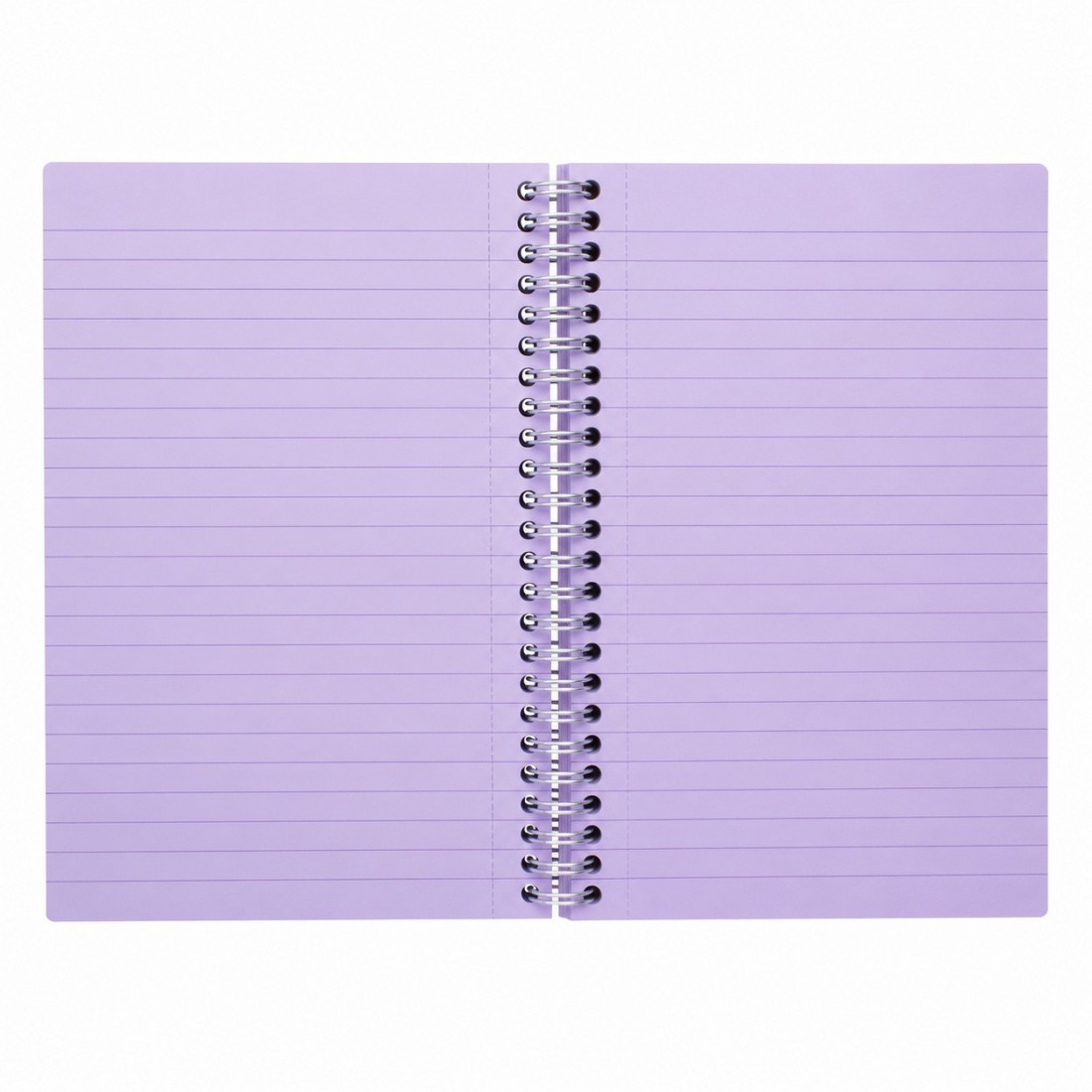 Pukka Pad τετράδιο σπιράλ Μωβ ριγέ A5  με 200 σελίδες 80gr IRLJOTA5