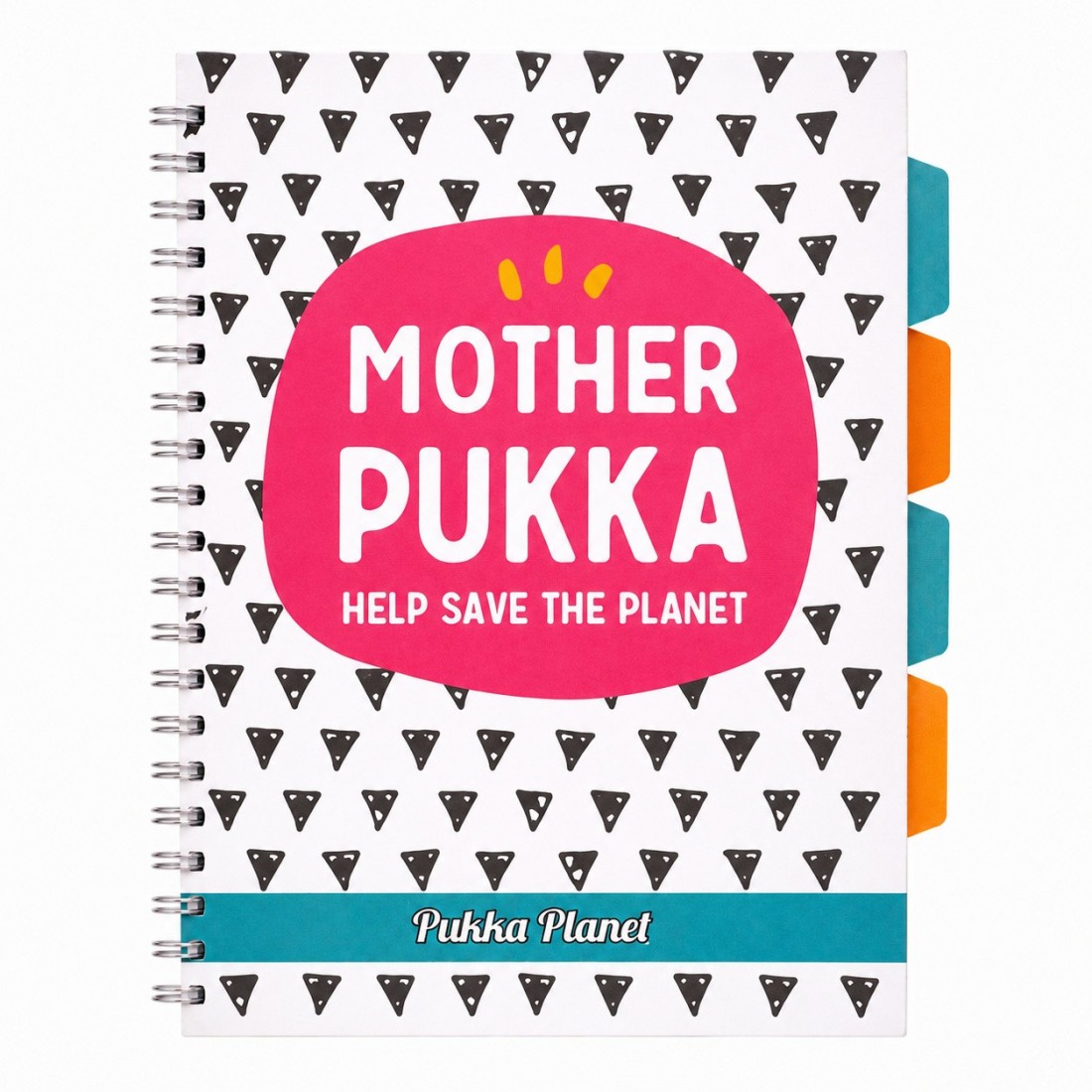 Pukka pad τετράδιο ριγέ σπιράλ Β5 με 4 Διαχωριστικά. 200 σελίδες,  Planet 9763-SPP