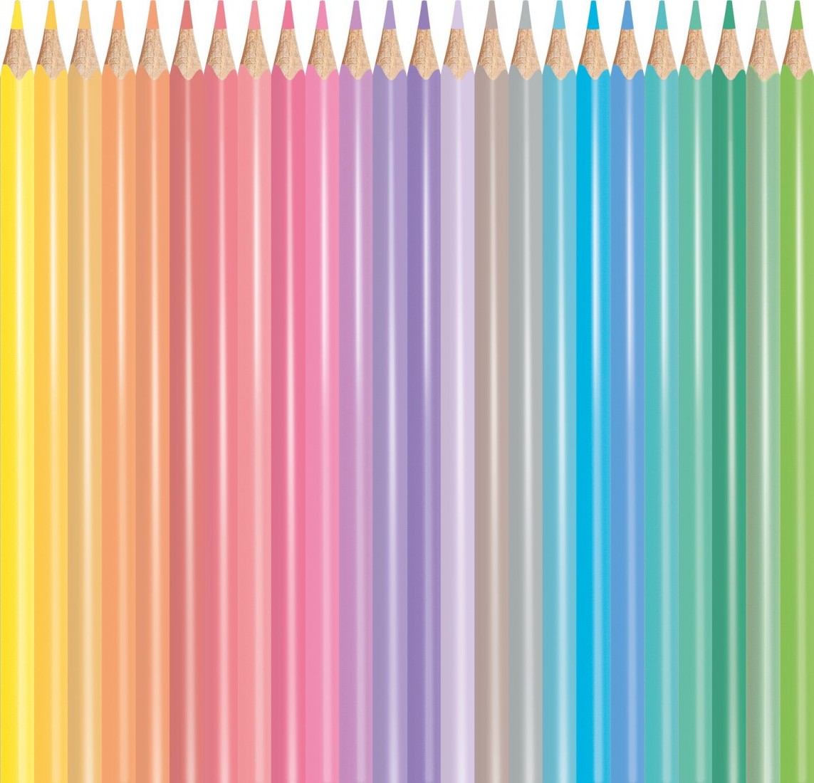 Ξυλομπογίες 24 τεμάχια Pastel Color Peps 831880 Maped