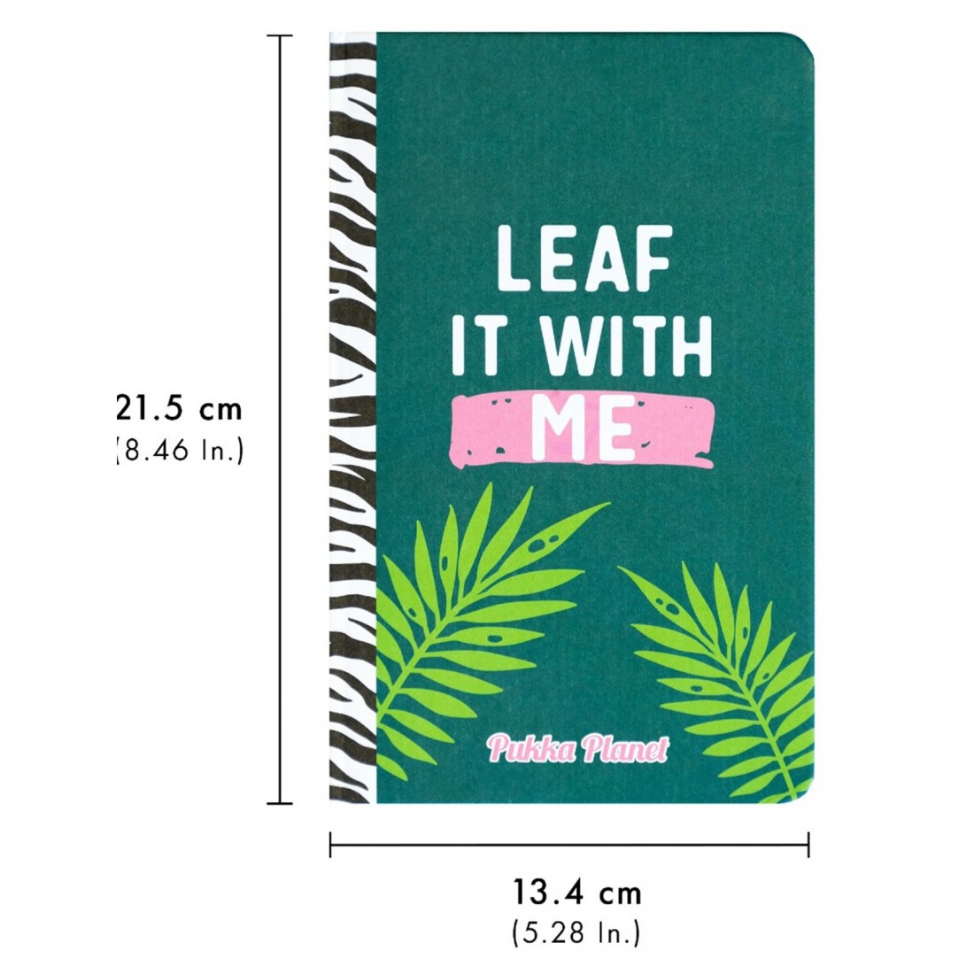 Pukka Pad σημειωματάριο 13x21 Planet Leaf It With Me 9765-SPP