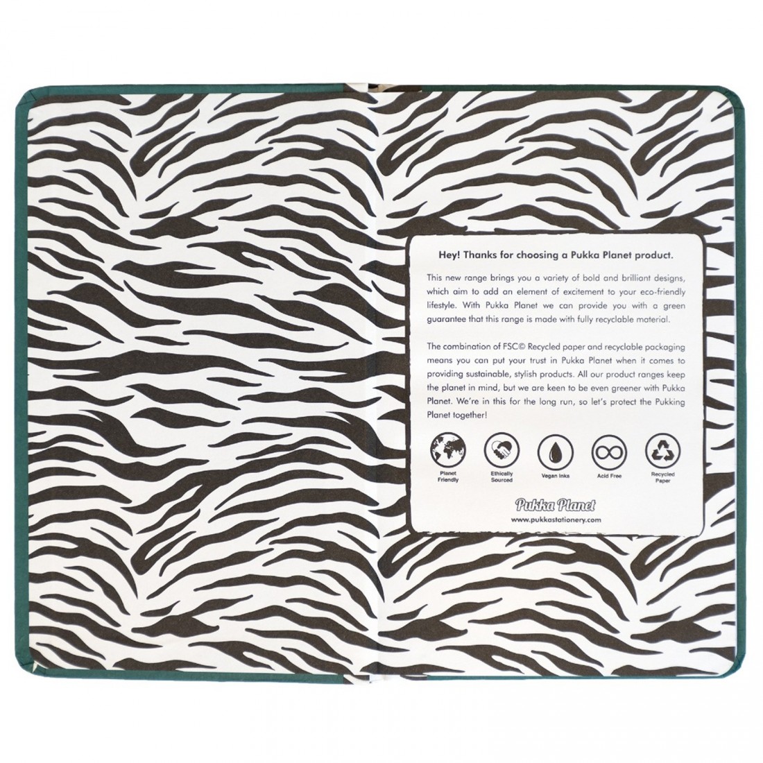 Pukka Pad σημειωματάριο 13x21 Planet Leaf It With Me 9765-SPP