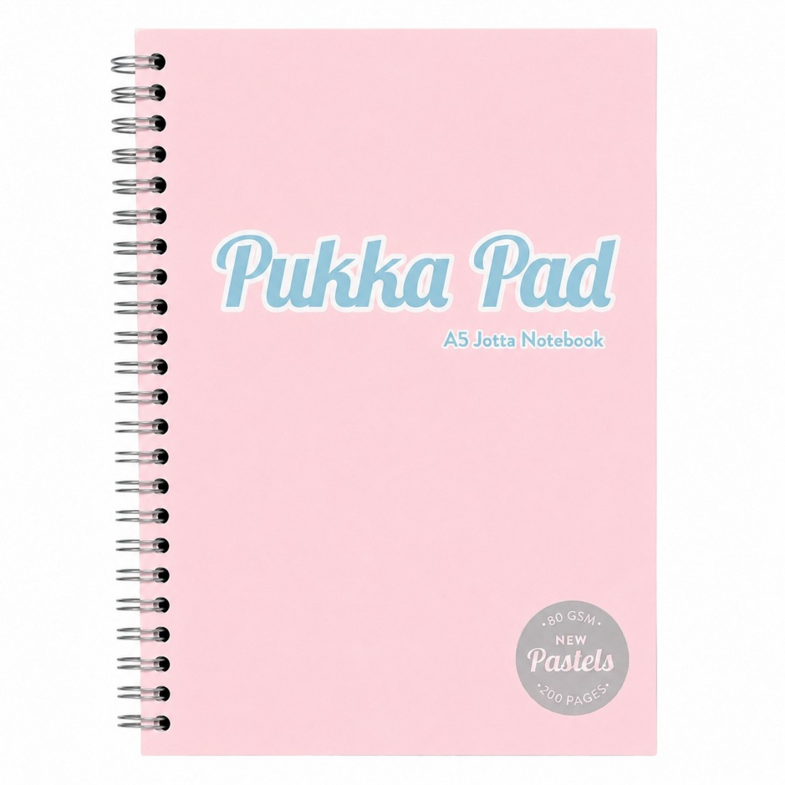 Pukka pad τετράδιο ριγέ σπιράλ Α5 Pastel 200 σελίδες. 2011-PST