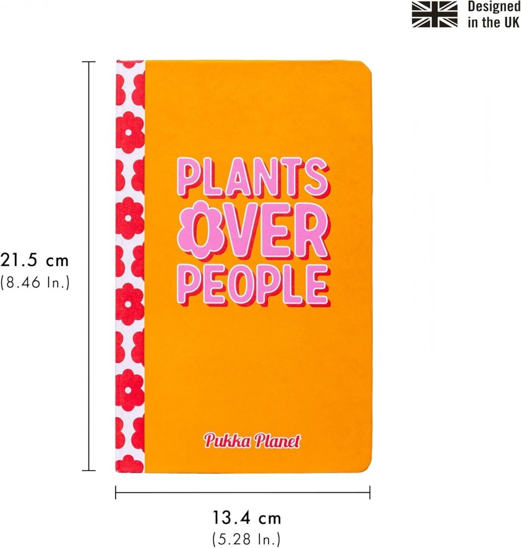 Pukka Pad σημειωματάριο ριγέ 13x21 Planet, Plants Over People 9705-SPP