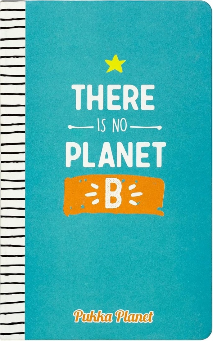 Pukka Pad σημειωματάριο ριγέ 13x21 Planet, There Is No Planet B 9703-SPP