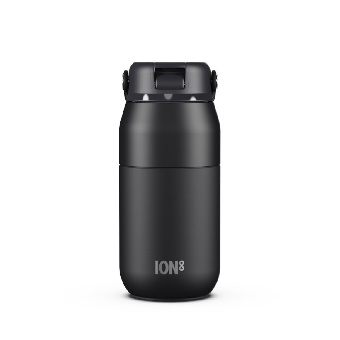 Παγούρι Μεταλλικό θερμός με καλαμάκι 360ml Primo - Urban Black Ion8