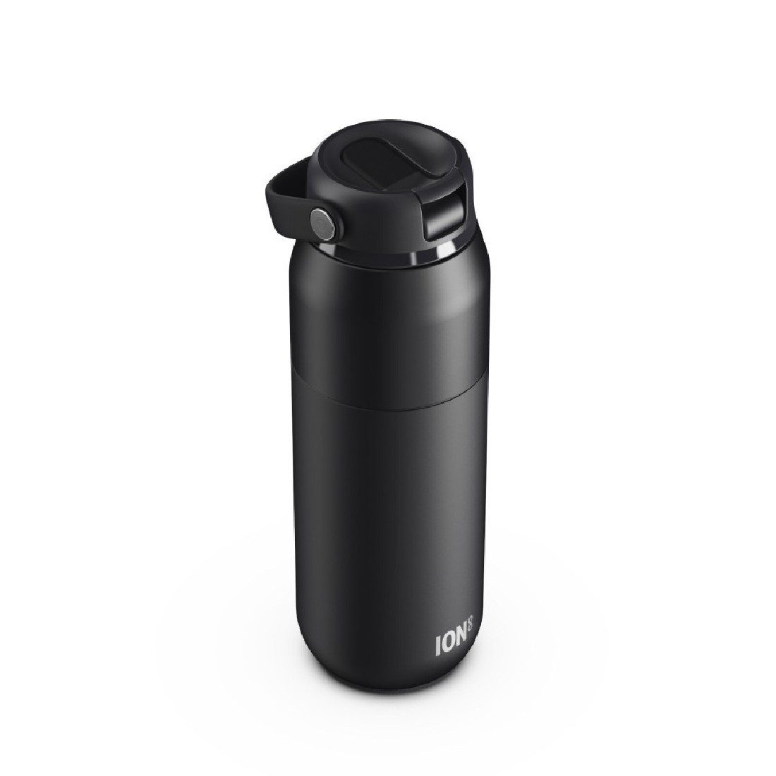 Παγούρι Μεταλλικό θερμός με καλαμάκι 540ml Primo - Urban Black Ion8