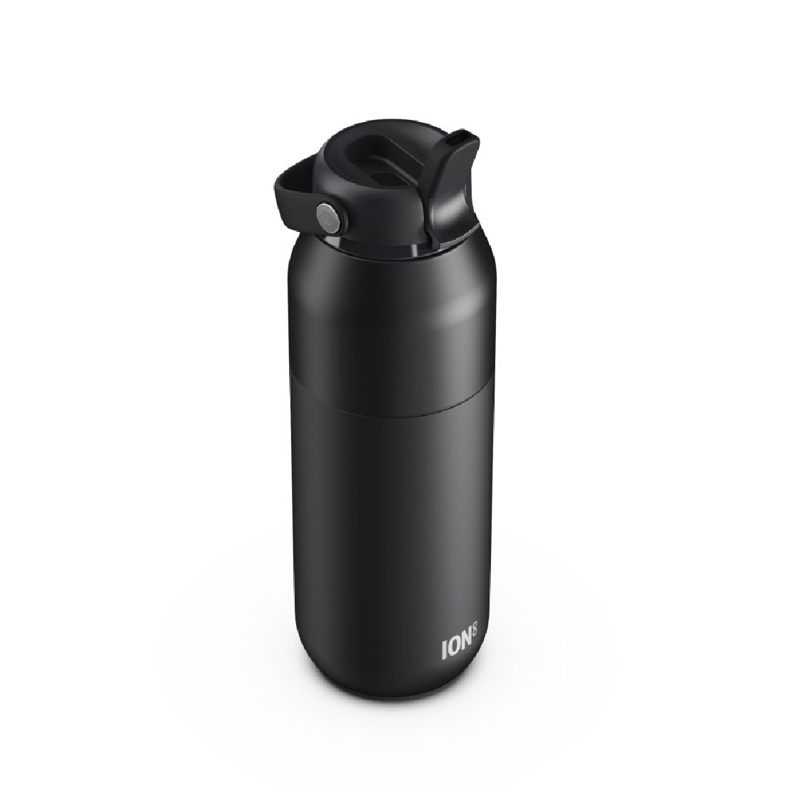 Παγούρι Μεταλλικό θερμός με καλαμάκι 720ml Primo - Urban Black Ion8