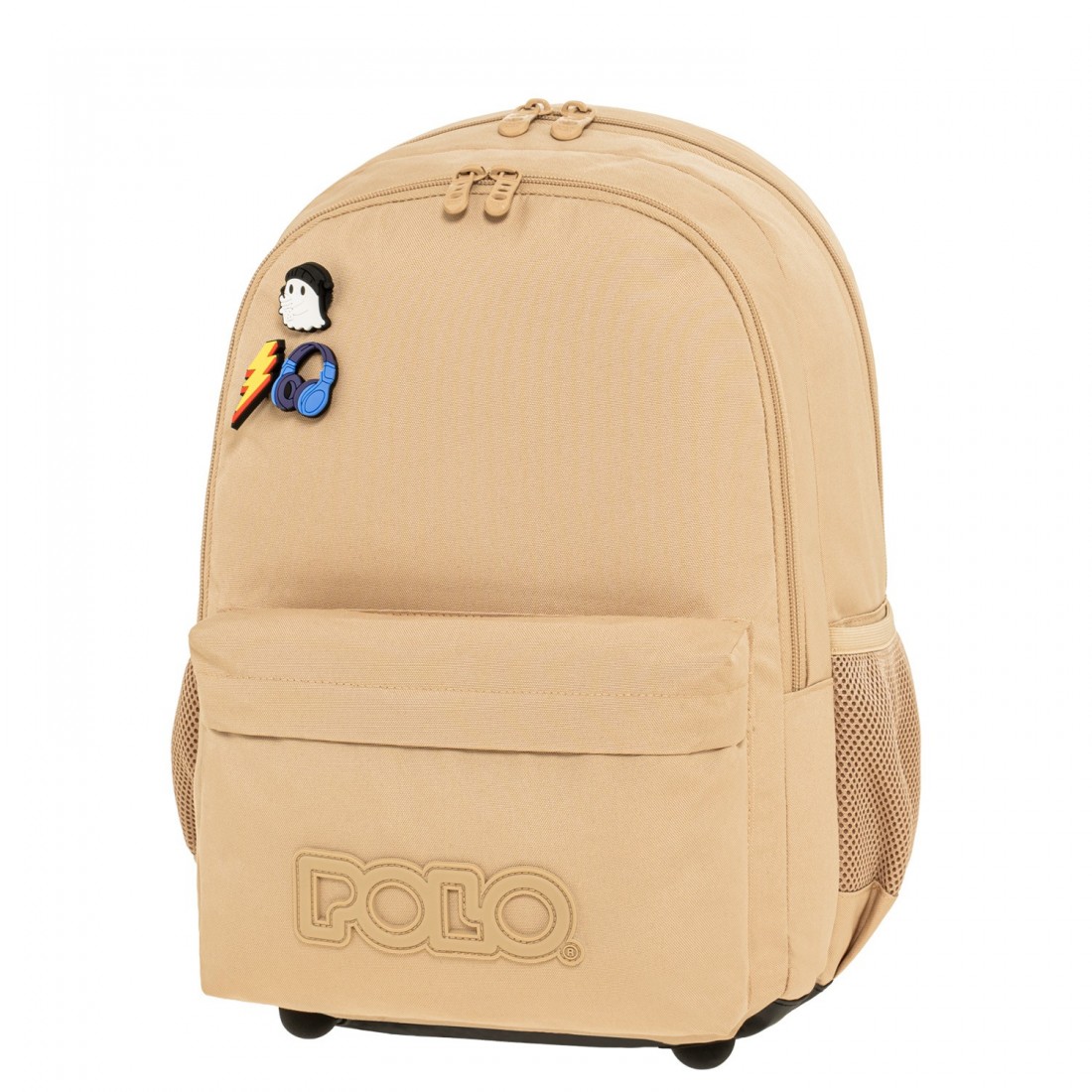 Σακίδιο πλάτης Pins Beige 901059-7700 Polo (2026)