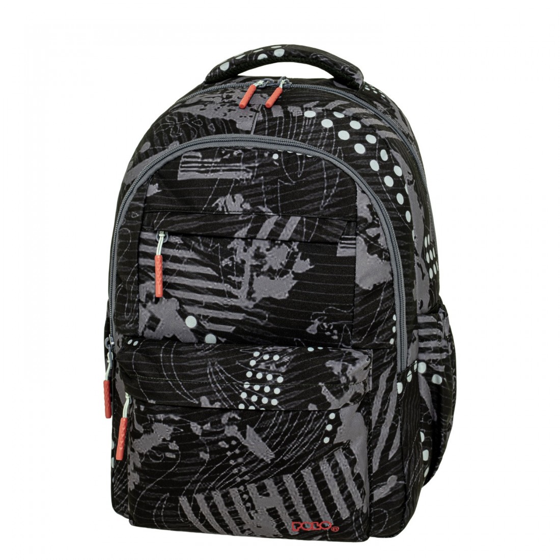 Σακίδιο πλάτης Δημοτικού Sparkle Black 901061-8438 Polo (2026)