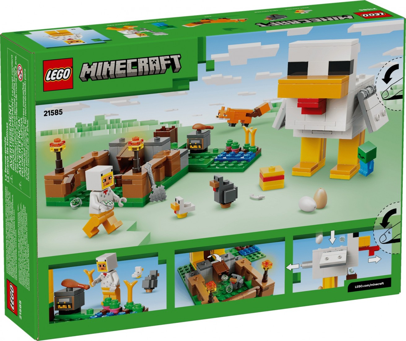 Chicken Farm 21585 Lego Minecraft