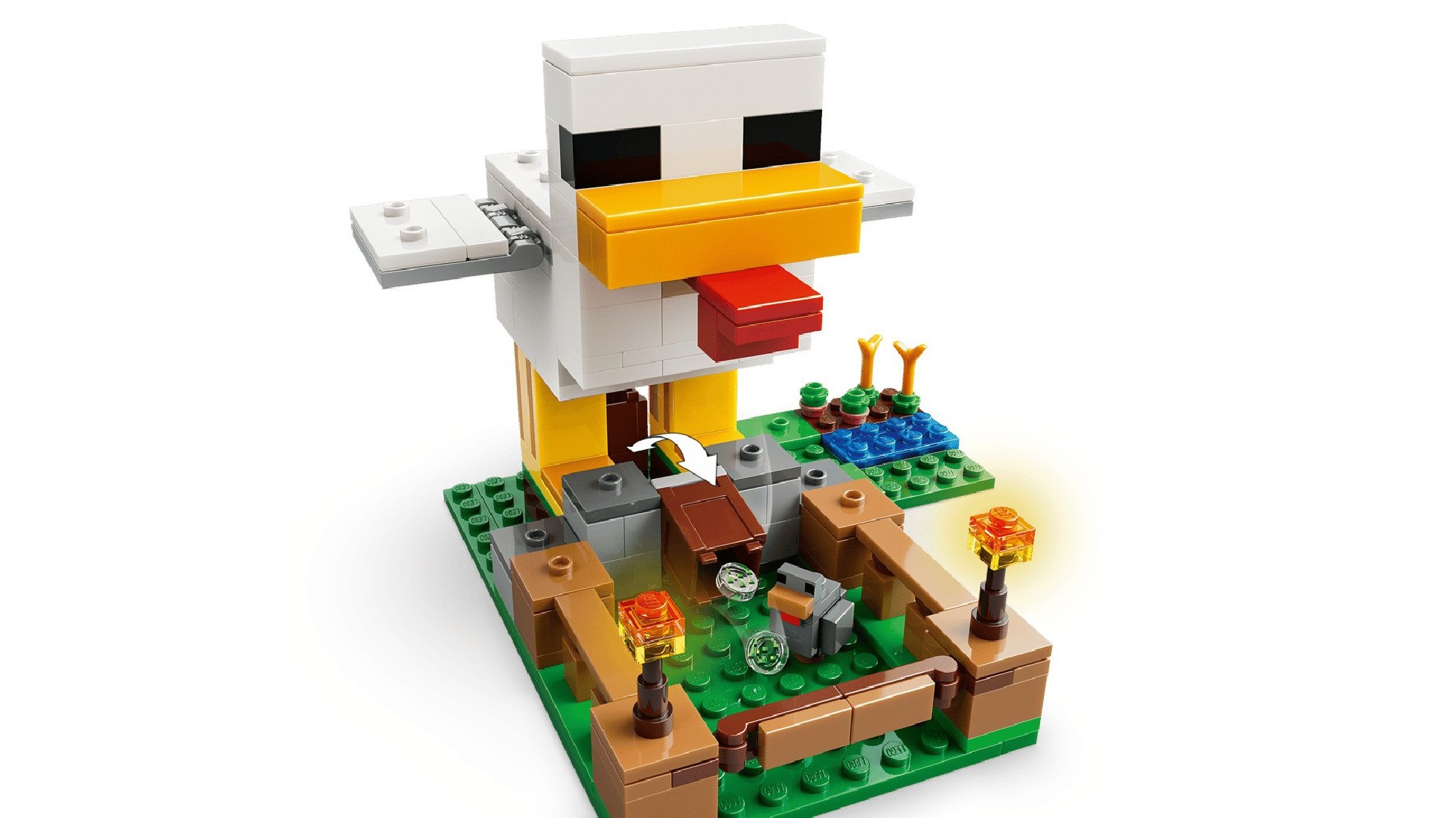 Chicken Farm 21585 Lego Minecraft