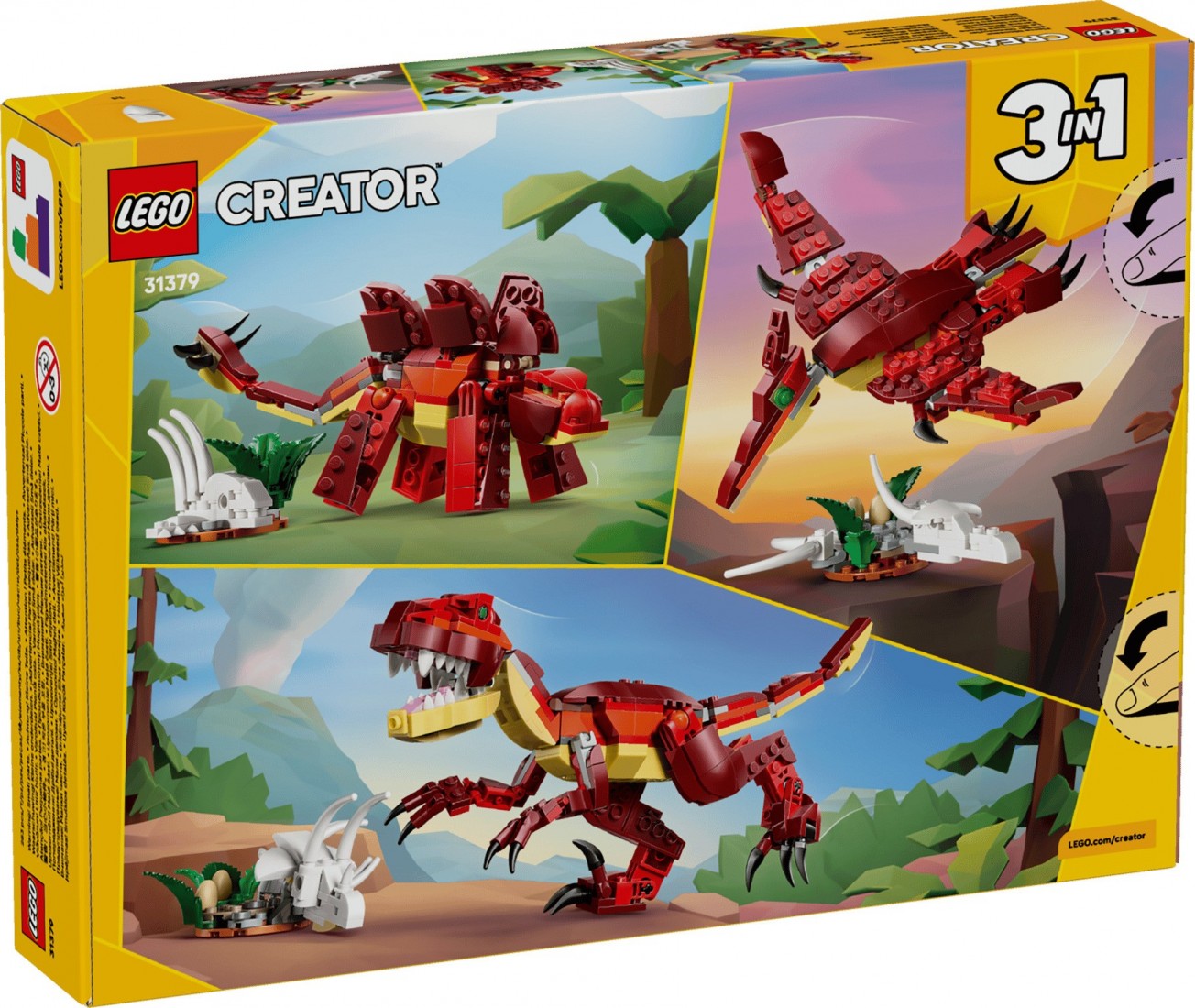 Fierce Dinosaur 31379 Lego Creator 3 in 1