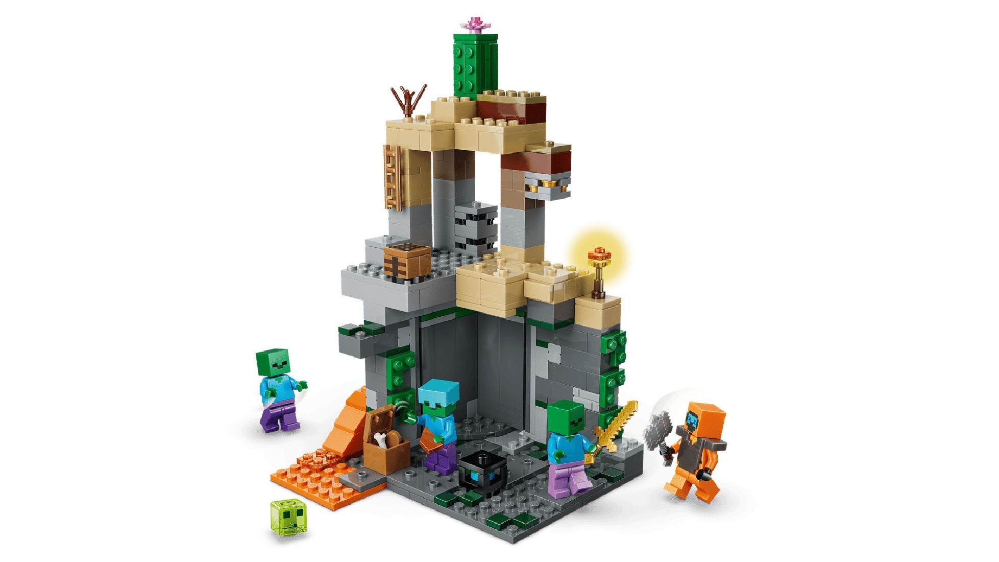 Zombie Dungeon 21587 Lego Minecraft