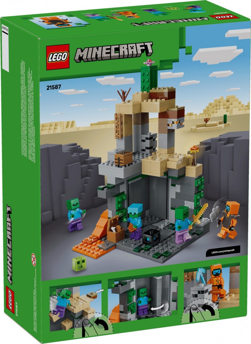 Zombie Dungeon 21587 Lego Minecraft
