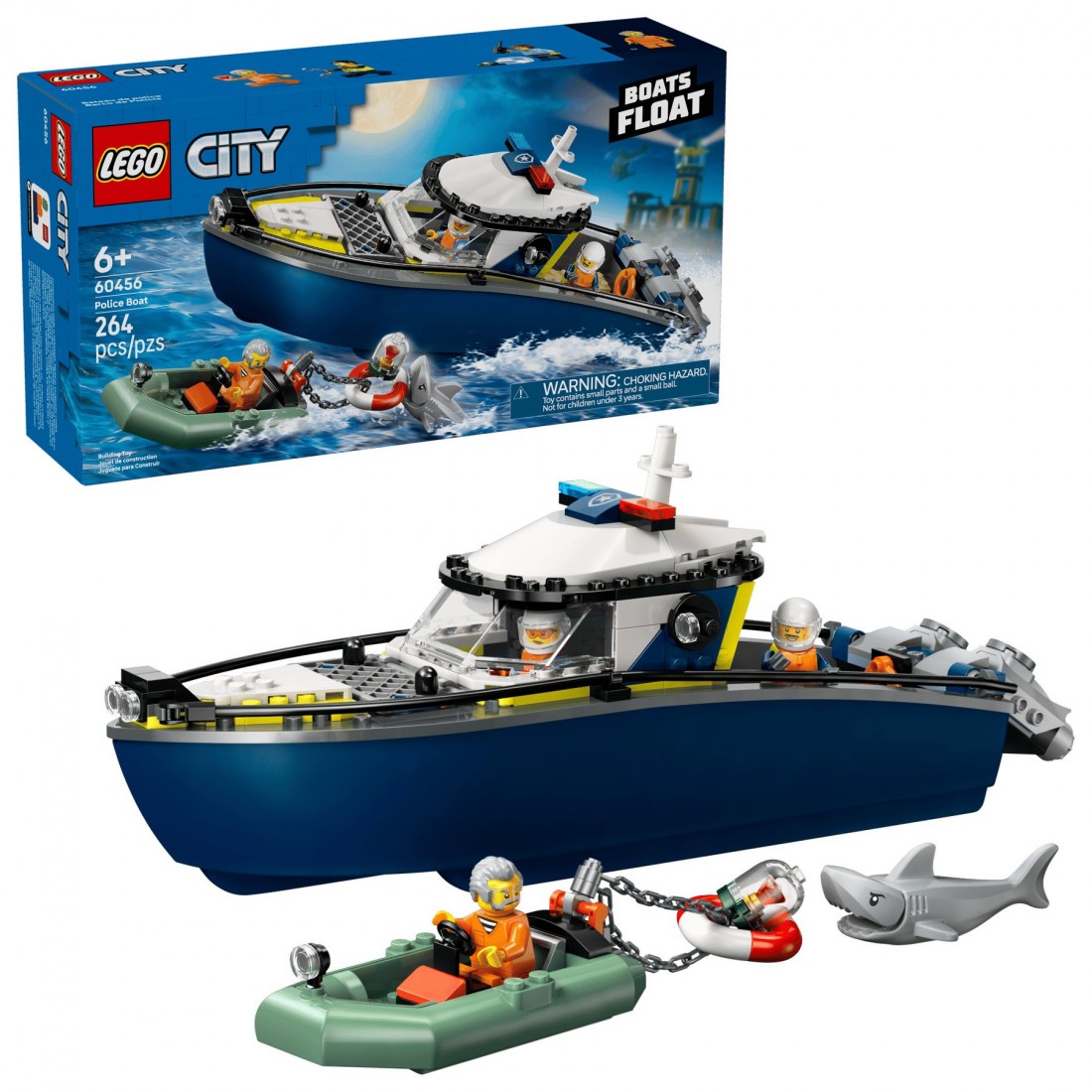 Police Boat Chase 60456 Lego City