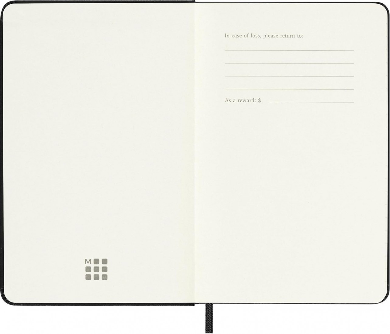 Moleskine Classic Planner 2026 - 2027 Weekly Horizontal 18 Month Black Pocket 9x14  hard cover