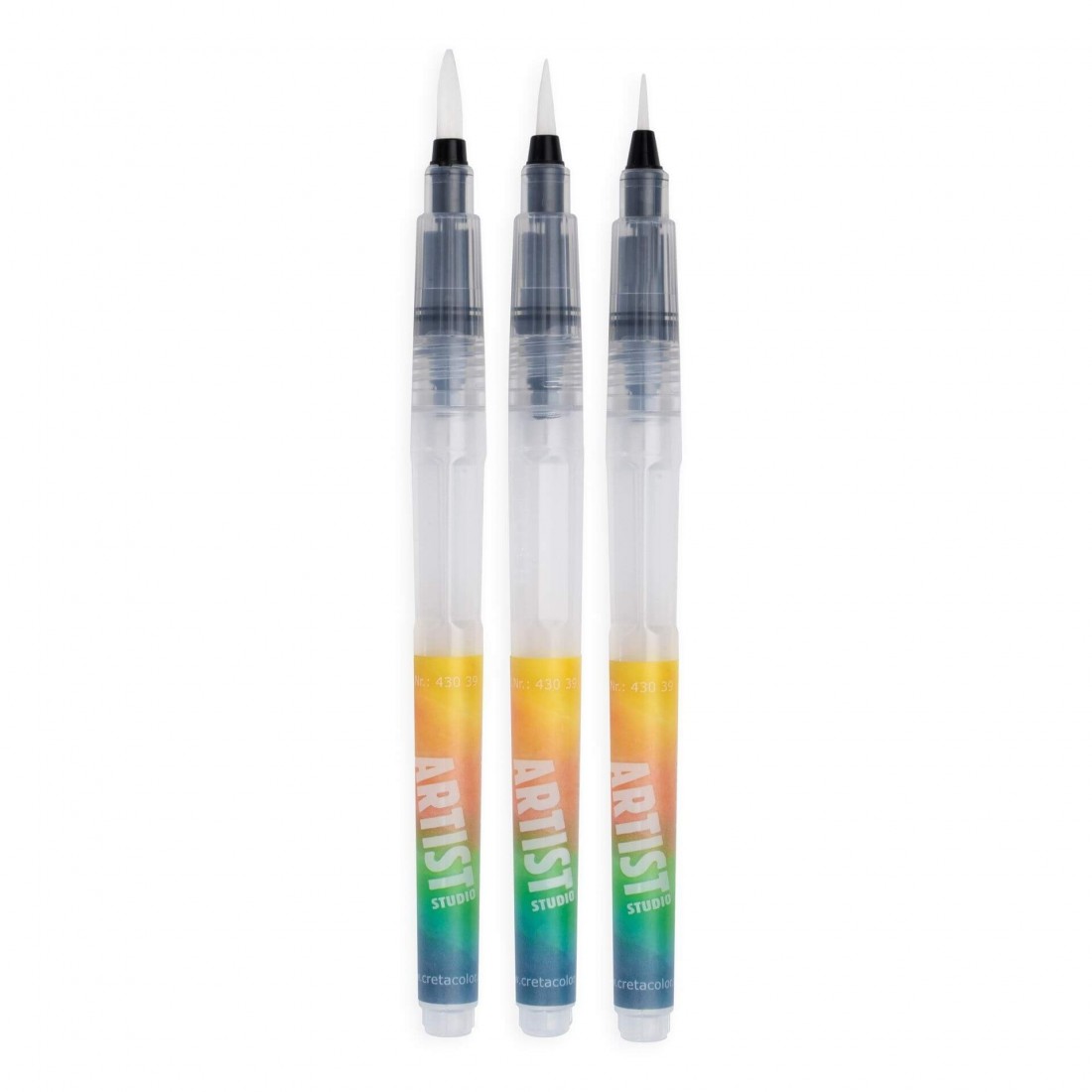 Cretacolor Water Brushes F-M-B Artist Studio 3pcs 43039